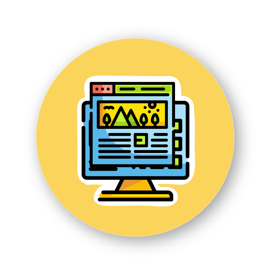 Websites & Online Presence - Icon